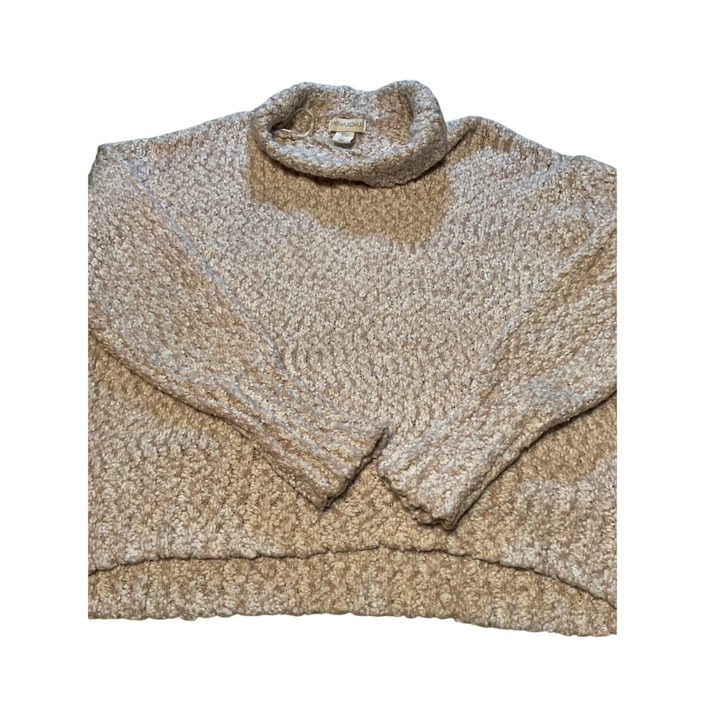 Cynthia Rowle Cozy Textured Turtleneck Sweater Women's Size L‎